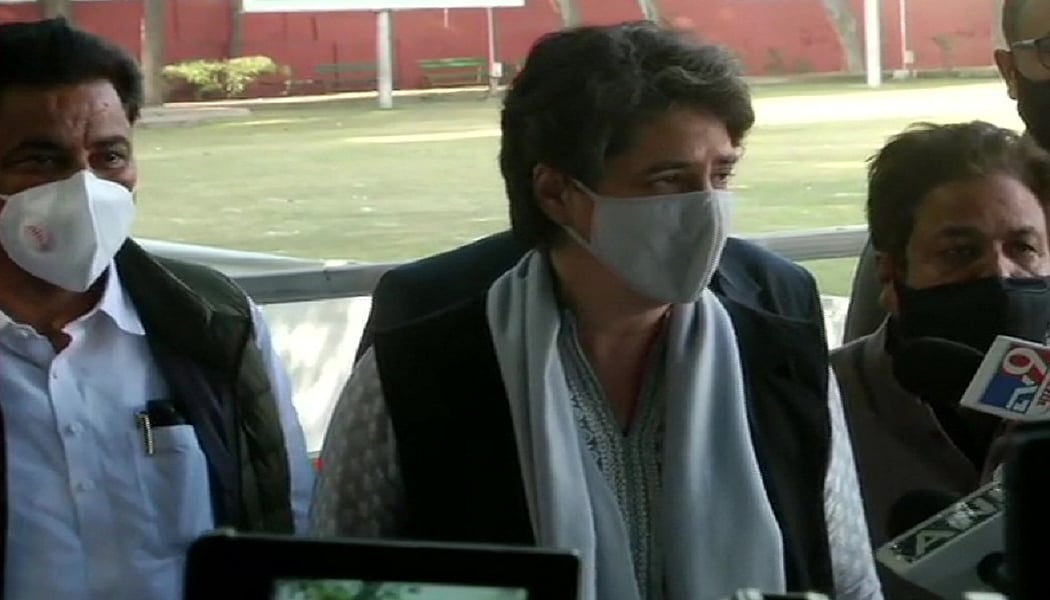 वीडियो: प्रियंका गांधी ने किसानों के लिए गलत शब्दों के इस्तेमाल को बताया पाप, बोलीं- अन्नदाताओं की आवाज को सुने सरकार