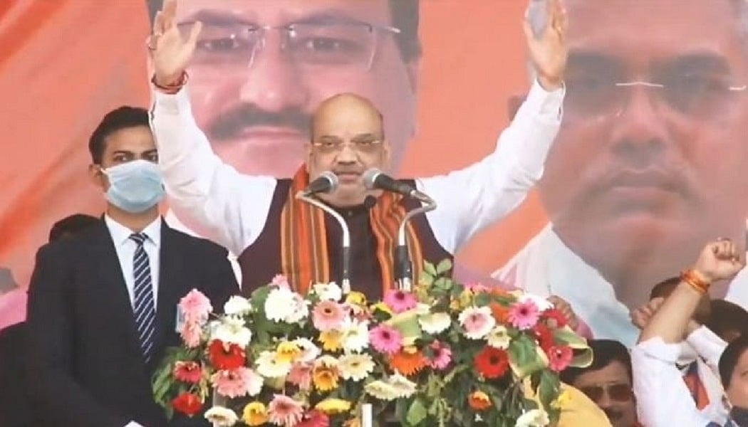 बंगाल की बिसात पर गृह मंत्री अमित शाह ने चली चाल, प्रतीकों के जरिए चला बंगाली अस्मिता का दांव