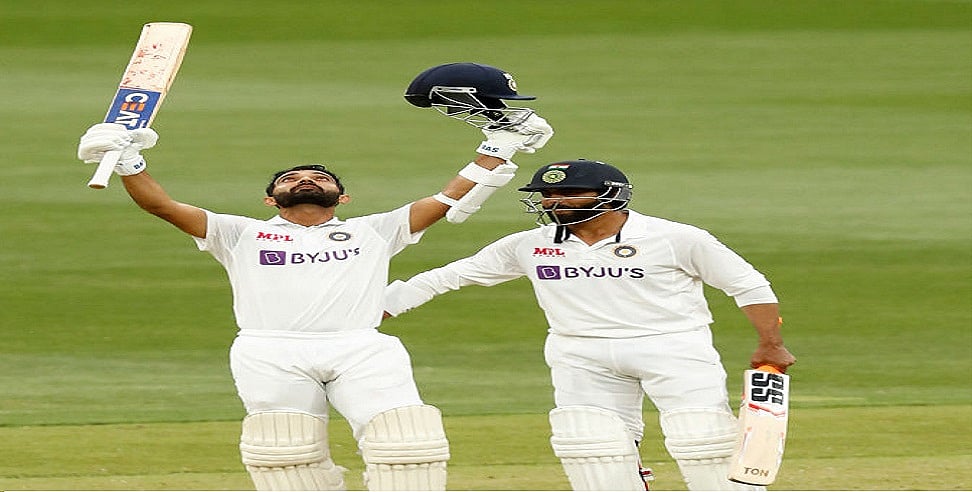 India vs Australia: दूसरे दिन अजिंक्य रहाणे ने ठोका शानदार शतक, भारत ने ऑस्ट्रेलिया पर 82 रनों की बनाई बढ़त