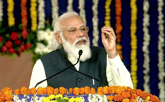 पीएम मोदी ने किसान आंदोलन को बताया साजिश, विपक्षी दलों को ठहराया जिम्मेदार