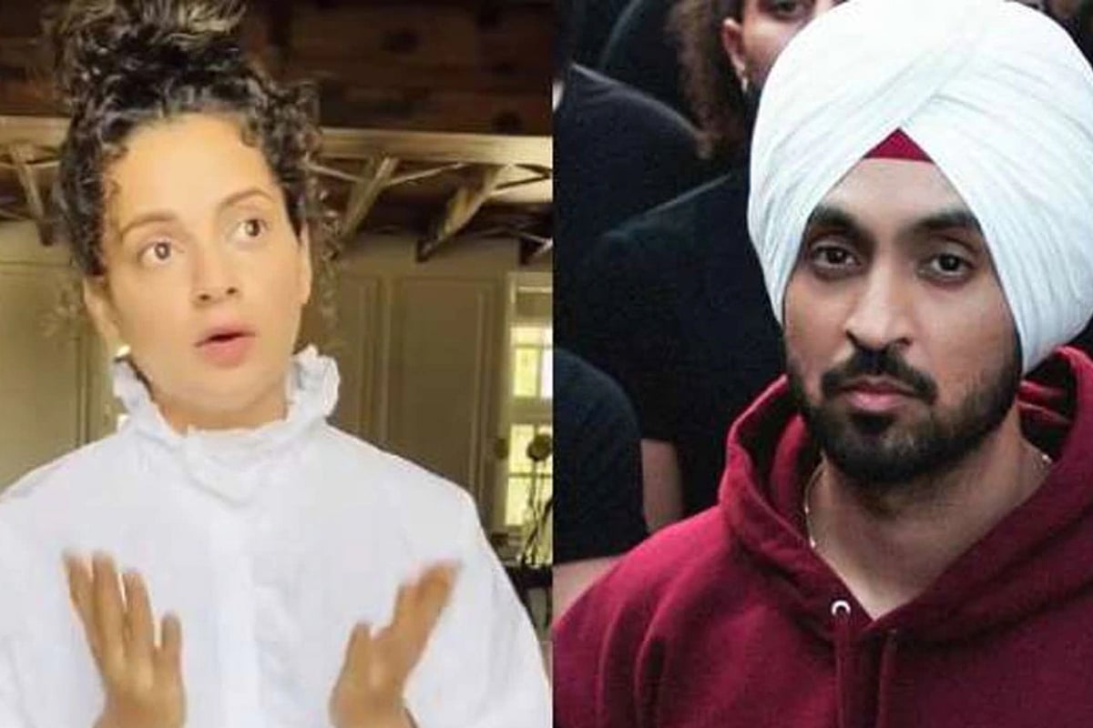 किसान आंदोलन की दादी पर कमेंट से दलजीत दोसांझ ने कंगना को सुनाई खरी-खोटी, कहा-पंजाब आओ सारी हेरोइनगीरी निकल जाएगी