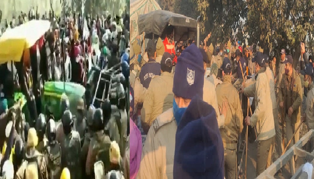 किसान आंदोलन हुआ तेज! उत्तराखंड में उग्र किसानों की भीड़ ने दिल्ली किया कूच, पुलिस बैरिकेड पर चढ़ाया ट्रैक्टर 