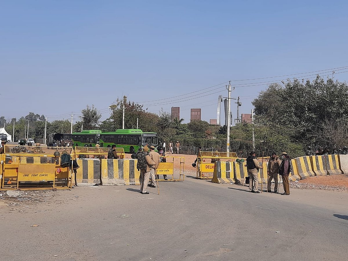 अभेद किले में तब्दील हुआ सिंघु बॉर्डर, कड़ी सुरक्षा और सवालों का करना होगा सामना