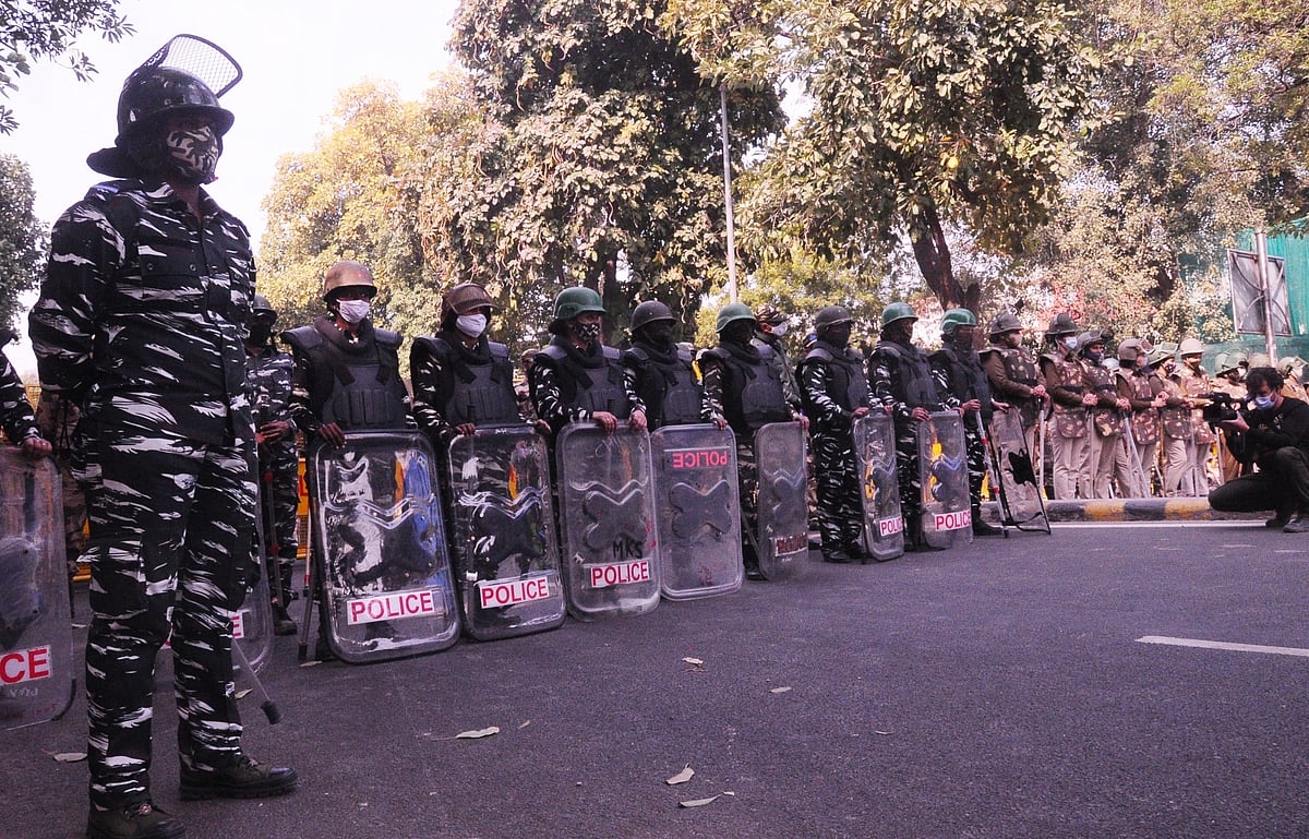 किसान चक्का जाम: 'फ्लैश मॉब' से लेकर 'हैशटैग्स', दिल्ली पुलिस हर चीज के लिए है तैयार