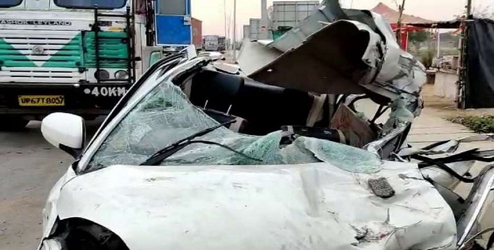 उत्तर प्रदेश के भदोही में भीषण सड़क हादसा, कार और ट्रक की टक्कर में 3 लोगों की दर्दनाक मौत, 3 गंभीर रूप से घायल