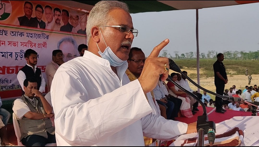असम के लोग सीएए समेत हर मुद्दे  पर बीजेपी के दोहरे चरित्र को देख रहे हैं, सुनाएंगे अपना फैसलाः भूपेश बघेल