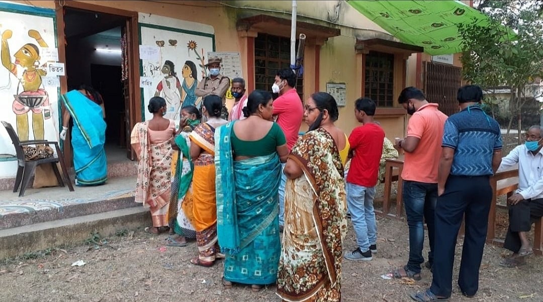पहले चरण में बंगाल में 79.79, तो असम में 72.30 फीसद मतदान, बंपर वोटिंग से प्रत्याशियों की बढ़ी धड़कन