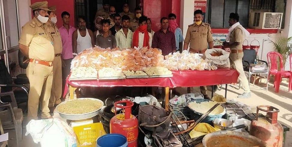यूपी में जलेबी और समोसे ने पंचायत उम्मीदवारों को मुसीबत में डाला! 2 क्विंटल जलेबी और समोसे के साथ 10 गिरफ्तार
