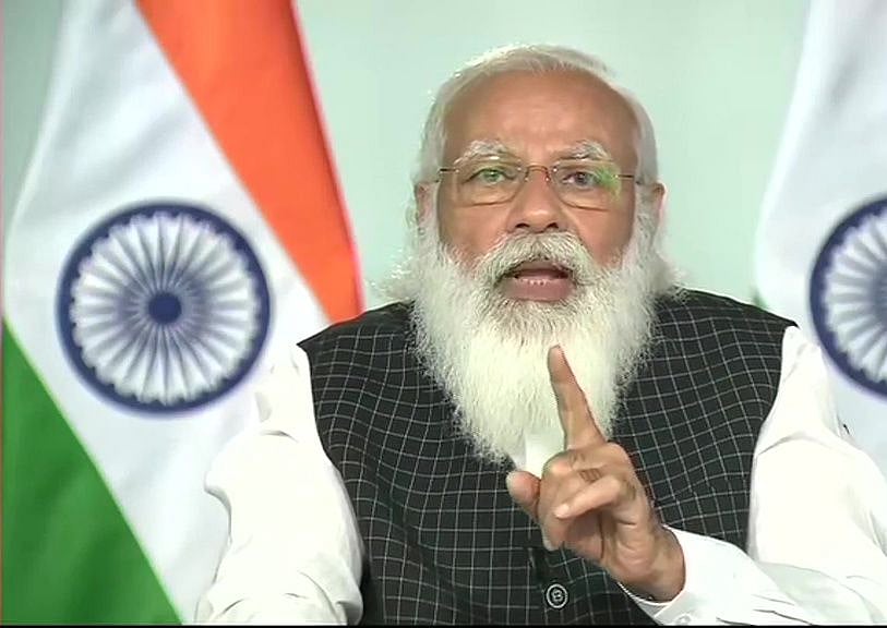 कोरोना को लेकर पीएम की मुख्यमंत्रियों 
 के साथ बैठक, मोदी ने कोविड पर लगाम लगाने के लिए दिया अब ये फार्मूला