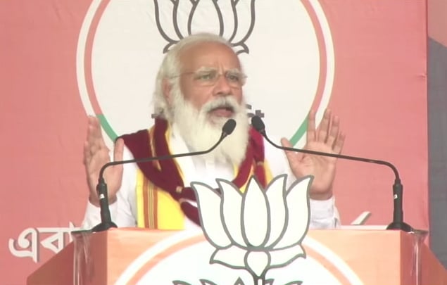 बंगाल में वोटिंग के बीच पीएम मोदी ने खेला ‘हिंदू कार्ड’, कूचबिहार रैली में इशारों-इशारों में दिया सियासी संदेश