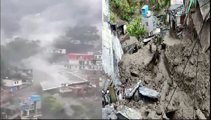उत्तराखंड के देवप्रयाग में बादल फटने से आया जलसैलाब, ITI समेत कई भवन जमींदोज