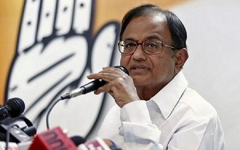 बीजेपी सरकार ने जीएसटी को खराब कानून में बदला, कर की भयानक दरों के साथ किया लागूः चिदंबरम