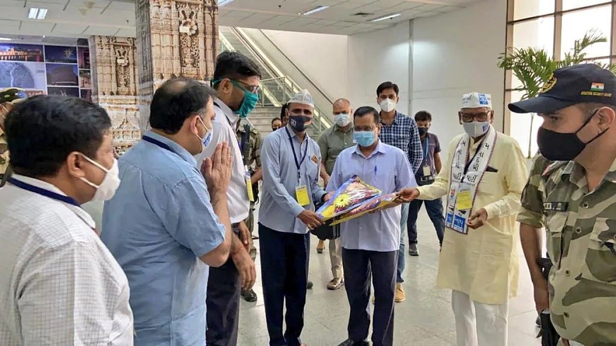 गुजरात की सभी सीटों पर 2022 में विधानसभा चुनाव लड़ेगी AAP, केजरीवाल ने गुजरात के नए मॉडल का किया वादा 