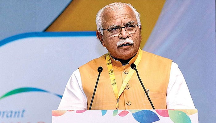 हरियाणा के मुख्‍यमंत्री खट्टर ने किसानों को दी धमकी, कहा- किसान शब्‍द पवित्र है, इसलिए बरत रहे संयम