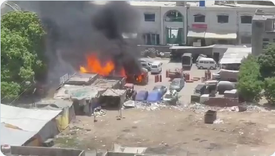पाकिस्तान में फिर बाल-बाल बचा हाफिज सईद, जबरदस्त विस्फोट से दहला लाहौर का बरकत बाजार