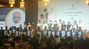 ओलंपिक में देश का झंडा बुलंद कर लौटे ‘पदक वीरों’ का हुआ सम्मान, खिलाड़ियों ने कहा- सर्वश्रेष्ठ प्रदर्शन जारी रखेंगे