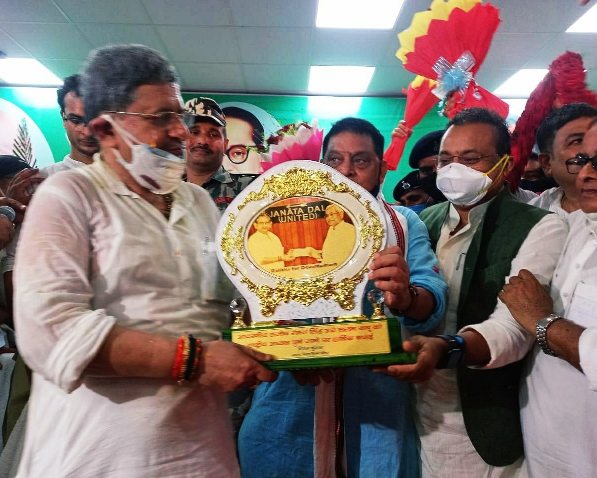 जेडीयू अध्यक्ष बनने के बाद पहली बार पटना पहुंचे ललन सिंह, जानें क्या कहा और कैसा हुआ स्वागत  