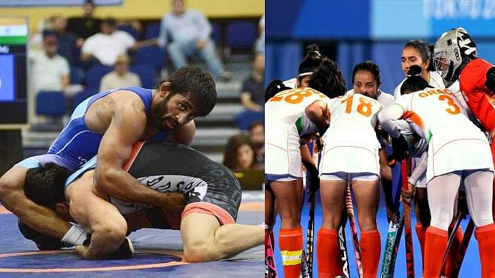 Tokyo Olympics: पुरुष के बाद आज महिला हॉकी टीम भी रचेगी इतिहास? पहलवान बजरंग पूनिया से भी मेडल की आस 