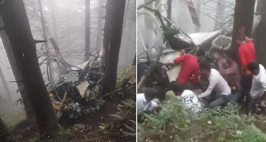 जम्मू-कश्मीर: उधमपुर में क्रैश हुआ सेना का हेलीकॉप्टर, एक पायलट घायल, दूसरे ने तोड़ा दम
