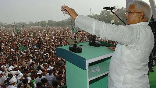 बिहार में 6 साल बाद लालू यादव की हुंकार! उपचुनाव की रैली में बोले- बेईमान हैं नीतीश, बिना गोली के ही मर जाएंगे