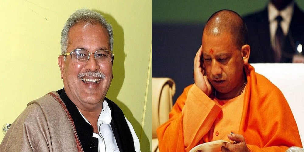 भूपेश बघेल देश के सबसे लोकप्रिय मुख्यमंत्री, यूपी में मुश्किल में योगी, एक तिहाई लोग नाराजः सर्वे