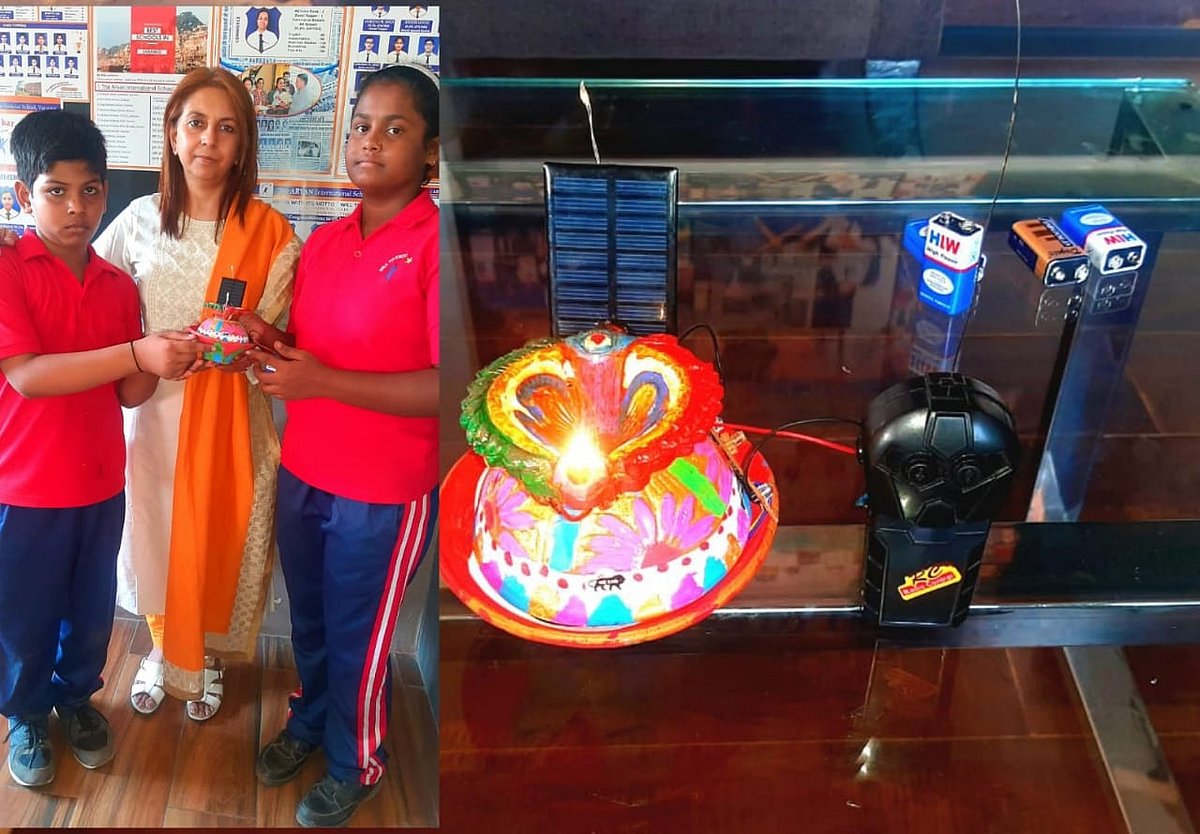 दिवाली पर इस बच्ची ने बनाया नायाब खिलौना, रोशनी के साथ आतिशबाजी का भी मजा देगा ये दीया, जानें खासियत?   