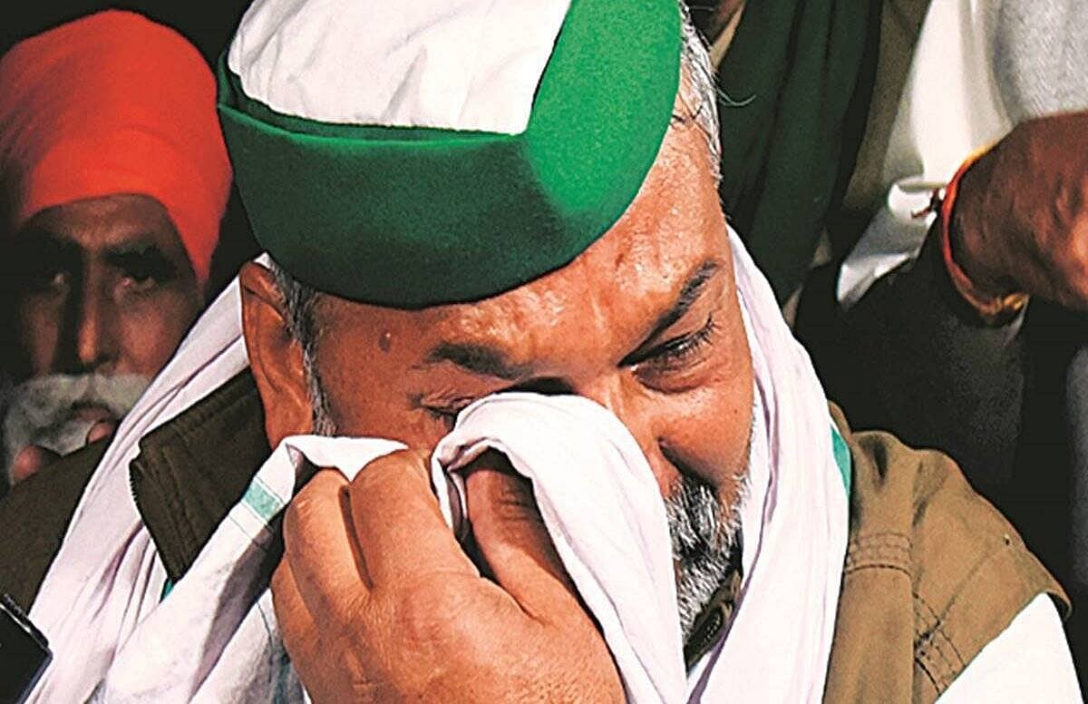 राकेश टिकैत के आंसुओं ने फूंक दी थी किसान आंदोलन में नई जान और सरकार को कदम खींचना पड़े थे...