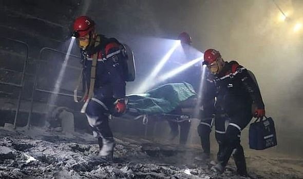 रूस के एक कोयला खदान में धमाके के बाद लगी भीषण आग, 50 से ज्यादा लोगों की दर्दनाक मौत, कई घायल