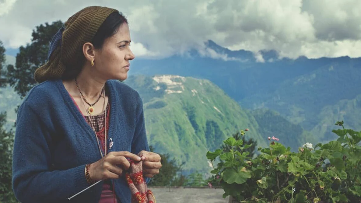 'फायर इन द माउंटेंस' का एक दृश्य