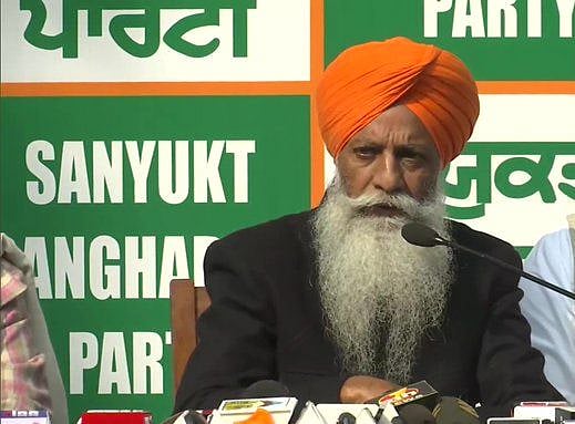 किसान नेता गुरनाम सिंह चढूनी ने सियासत में रखा कदम, अपनी पार्टी का किया ऐलान, बनाई संयुक्त संघर्ष पार्टी