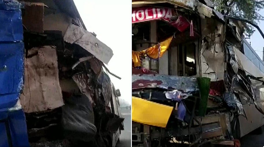 अंबाला में दर्दनाक सड़क हादसा! तीन बसों की टक्कर में 5 लोगों की मौत, 10 से ज्यादा लोग घायल