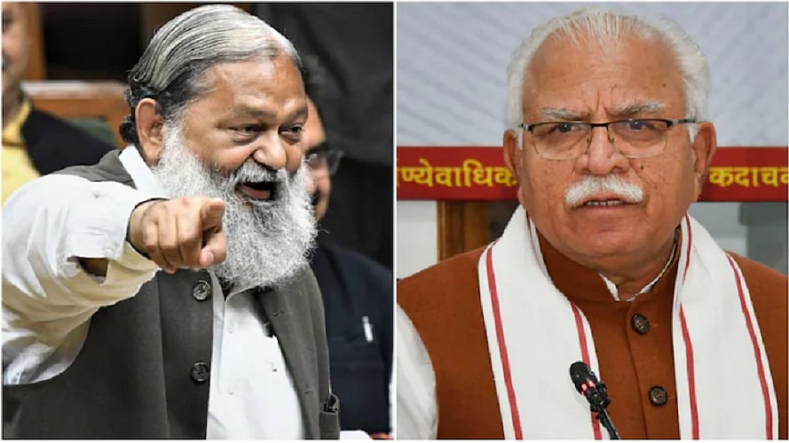 हरियाणा: अनिल विज का अपनी ही पार्टी पर बड़ा हमला, कहा- मुख्‍यमंत्री का बदला जाना हमारे लिए बम सेल की तरह था
