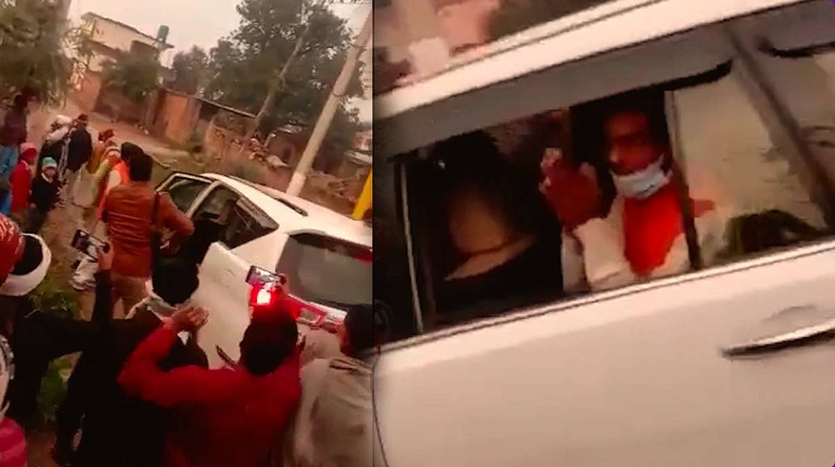 मुजफ्फरनगर के एक गांव में लोगों ने बीजेपी उम्मीदवार को ही दौड़ा दिया था
