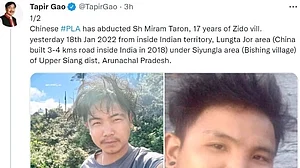 अरुणाचल में भारतीय क्षेत्र के अंदर घुसकर चीनी सेना ने किशोर का किया अपहरण, सांसद ने मोदी सरकार से लगाई गुहार
