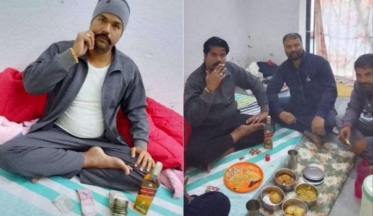 झारखंड की गुमला जेल में अपराधियों ने की शराब पार्टी, जेलर सहित चार सस्पेंड