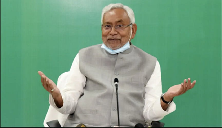 नीतीश कुमार ने अमित शाह का उड़ाया मजाक, बोले- कोई देश के मौलिक इतिहास को कैसे बदल सकता है?