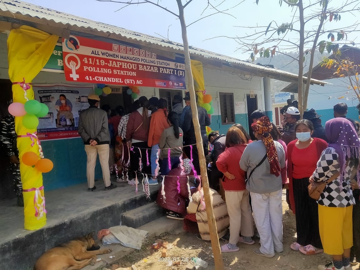 मणिपुर चुनाव: अंतिम चरण में 77 फीसदी मतदान; अलग-अलग घटनाओं में 2 की मौत 