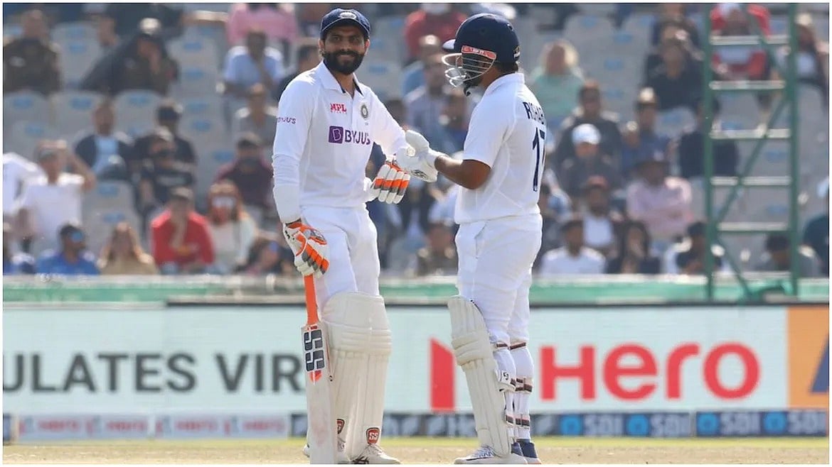 IND vs SL, 1st Test, Day 2: लंच तक भारत का स्कोर 468/7, क्रीज पर जयंत-जडेजा