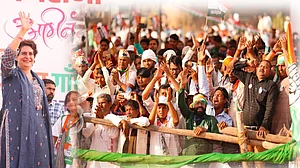पूर्वांचल में प्रियंका की हुंकार, कहा- यह सत्ता आपकी है, इसे अपने हाथ में लो, अपना हक हासिल करो