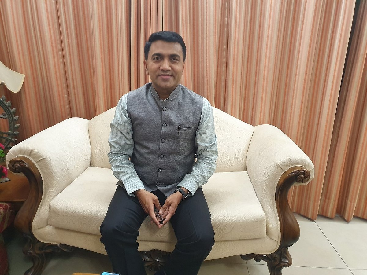 प्रमोद सावंत को फिर मिली गोवा की कमान, BJP विधायक दल की बैठक में चुने गए नेता