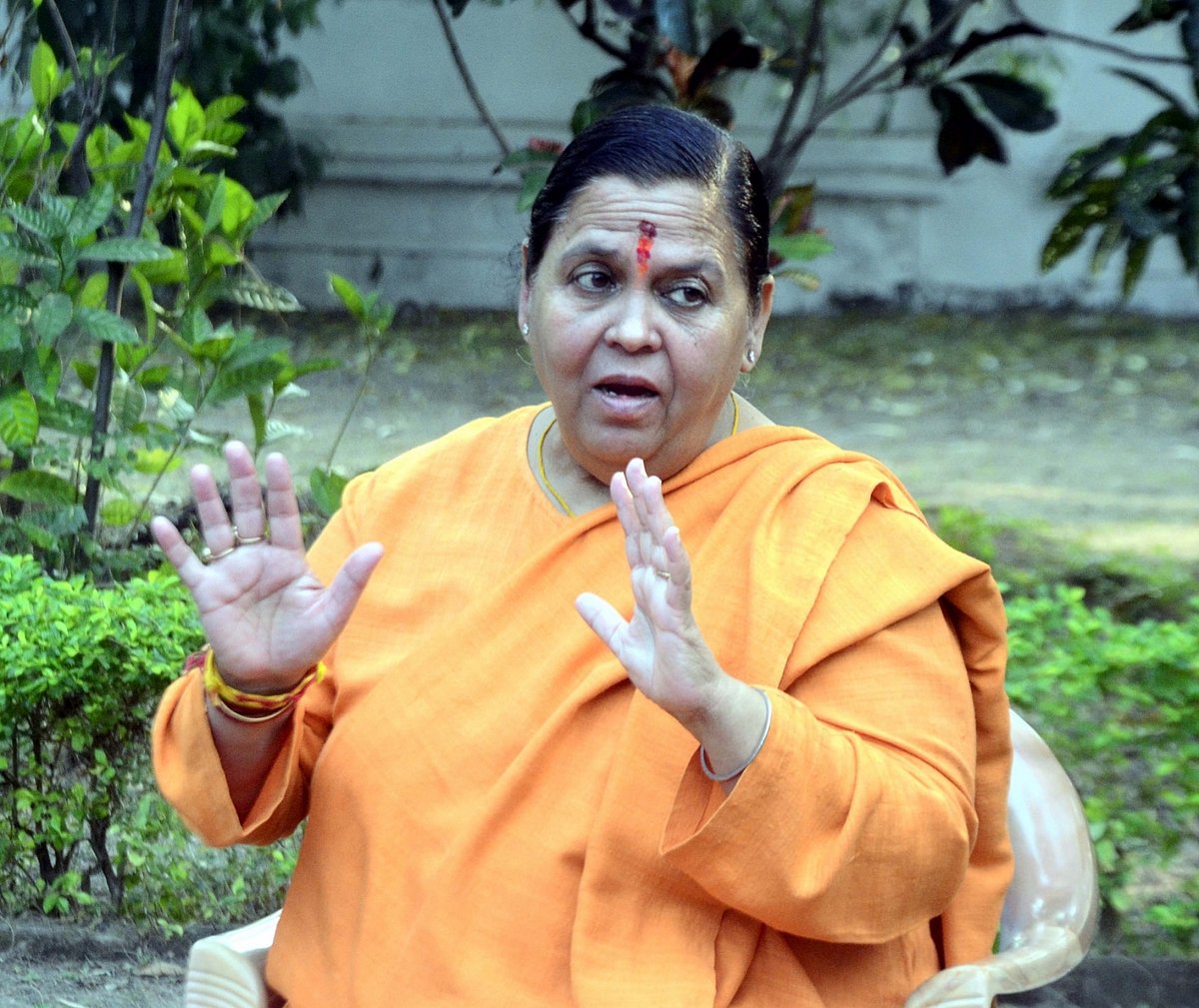उमा भारती ने BJP से कहा- राजनीतिक लाभ के लिए राष्ट्रपति पद के उम्मीदवार की सांस्कृतिक स्थिति का इस्तेमाल ना करें