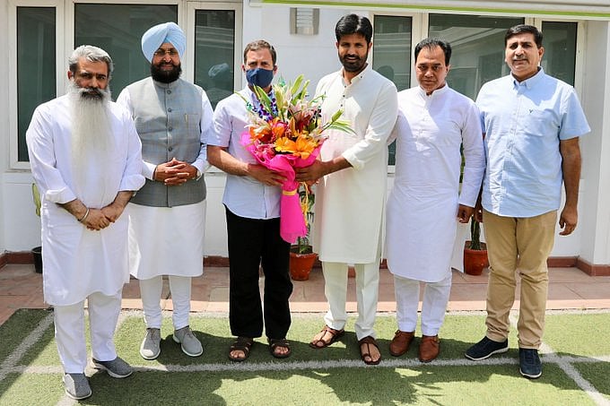पंजाब कांग्रेस के नवनियुक्त पदाधिकारियों ने राहुल गांधी से की मुलाकात, कई मुद्दों पर हुई चर्चा 