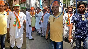 बीजेपी नेता है जहांगीरपुरी दंगों का मुख्य आरोपी अंसार, 'आप' ने लगाया सनसनीखेज आरोप, जारी किए फोटो