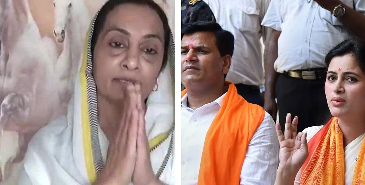 पीएम के दरवाजे पहुंचा चालीसा विवाद, एनसीपी नेता ने कहा- पीएम आवास पर पढ़ना चाहती हूं नमाज और हनुमान चालीसा