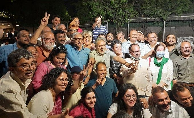 प्रेस क्लब चुनाव में वामपंथी झुकाव वाले पैनल की प्रचंड जीत, अध्यक्ष लखेड़ा बोले- अभी सारे संस्थान नहीं गिरे