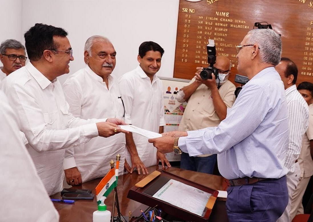 हरियाणा में राज्‍यसभा चुनाव में खेला करने के फेर में BJP, कार्तिकेय शर्मा की निर्दलीय प्रत्‍याशी के तौर पर एंट्री