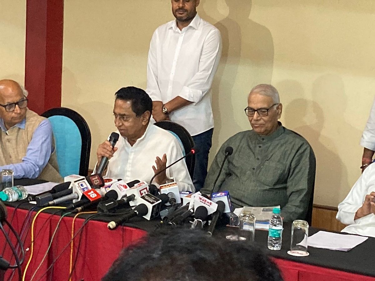 राष्ट्रपति चुनाव में क्रॉस वोटिंग के लिए बड़ी रकम दे रही है बीजेपी, कमलनाथ का बड़ा आरोप