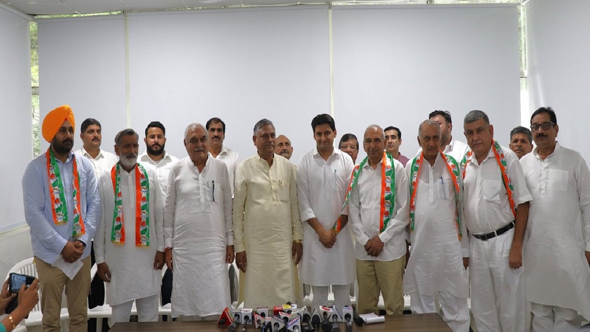 हरियाणा BJP को बड़ा झटका! पूर्व वित्‍त मंत्री संपत सिंह के साथ दो पूर्व MLA ने छोड़ी पार्टी, थामा कांग्रेस का दामन