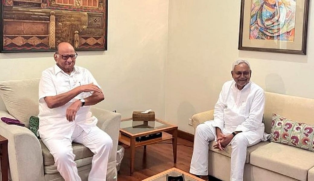 दिल्ली में शरद पवार से मिले नीतीश कुमार, बोले- BJP के खिलाफ विपक्ष का एकजुट होना जरूरी, देश का होगा भला
