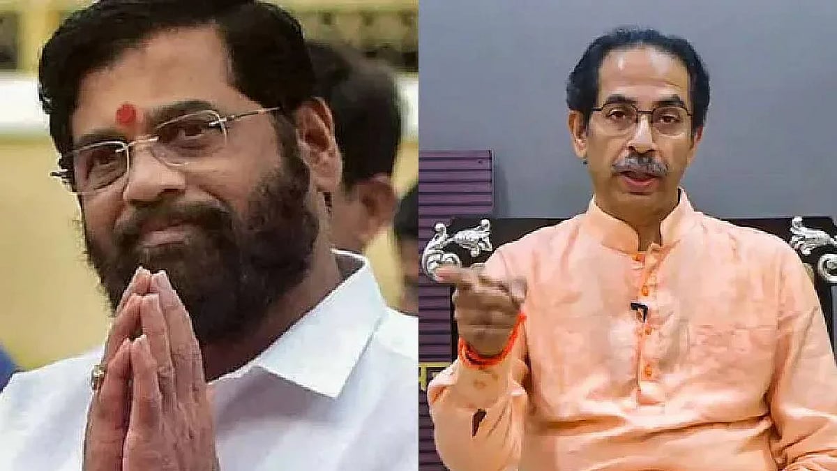 महाराष्ट्र के सीएम एकनाथ शिंदे और शिवसेना (यूबीटी) अध्यक्ष उद्धव ठाकरे